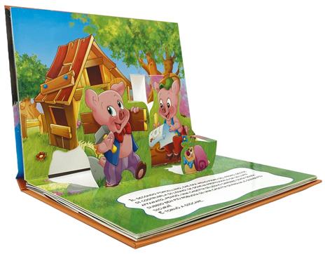 I tre porcellini. Le mie prime fiabe pop-up. Ediz. a colori - 2