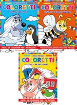 I miei primi coloretti. Ediz. illustrata. Vol. 4-6: Animali del polo-Insetti e piccoli animali-Tutti in fattoria