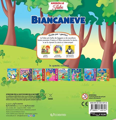 Biancaneve. Ascolta le fiabe. Ediz. a colori - Silvana Canzi - 5