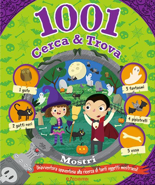 Mostri. 1001 cerca & trova - copertina