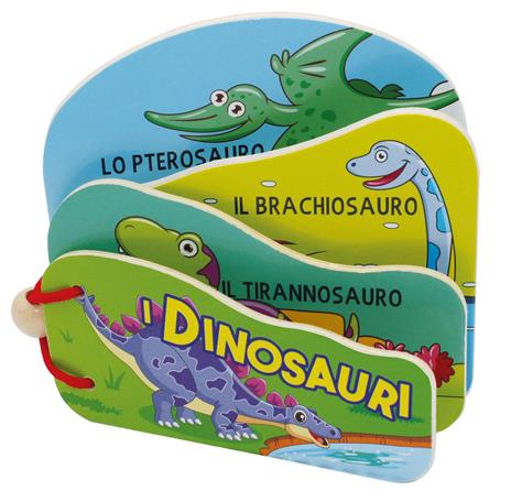 I dinosauri. Libri in legno sagomati. Ediz. a colori - copertina