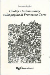 Giudizi e testimonianze sulla pagina di Francesco Curto - Sandro Allegrini - copertina