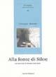 Alla fonte di Siloe - Giuseppe Maradei - copertina
