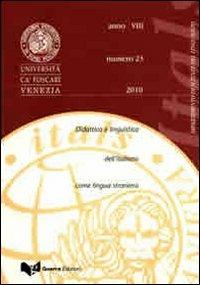 Itals. Didattica e linguistica dell'italiano come lingua straniera (2010). Vol. 23 - copertina