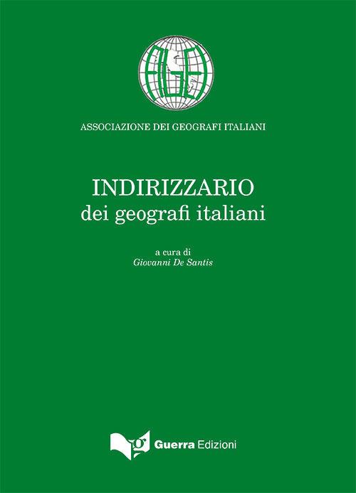 Indirizzario dei geografi italiani - copertina
