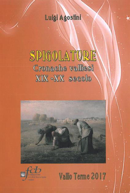 Spigolature. Cronache valliesi XIX-XX secolo - Luigi Agostini - copertina