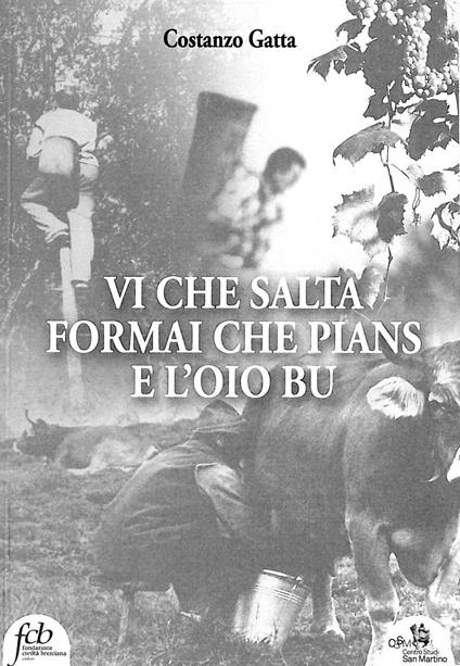 Vi che salta, formai che pians e l'oio bu - Costanzo Gatta - copertina