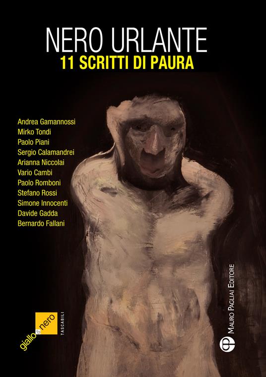 Nero urlante. 11 scritti di paura - copertina