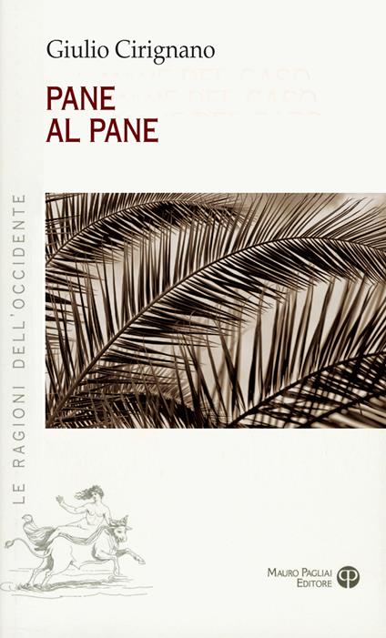 Pane al pane - Giulio Cirignano - copertina