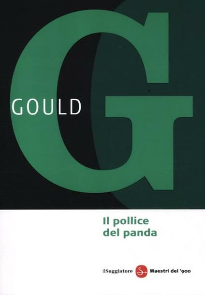 Il pollice del panda - Stephen Jay Gould - copertina
