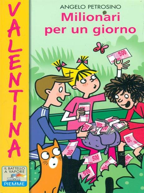 Milionari per un giorno - Angelo Petrosino - copertina