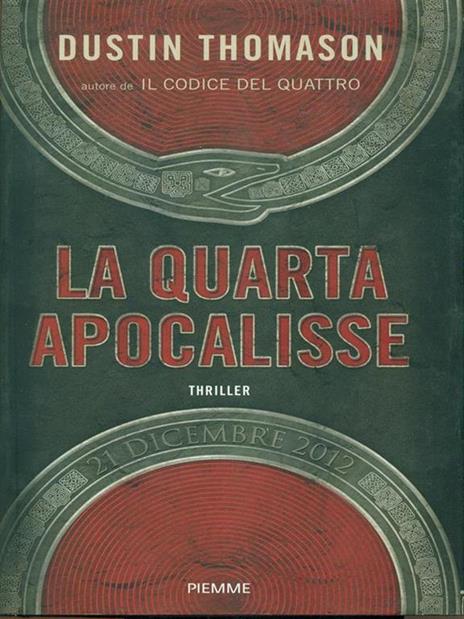 La quarta apocalisse - Dustin Thomason - copertina