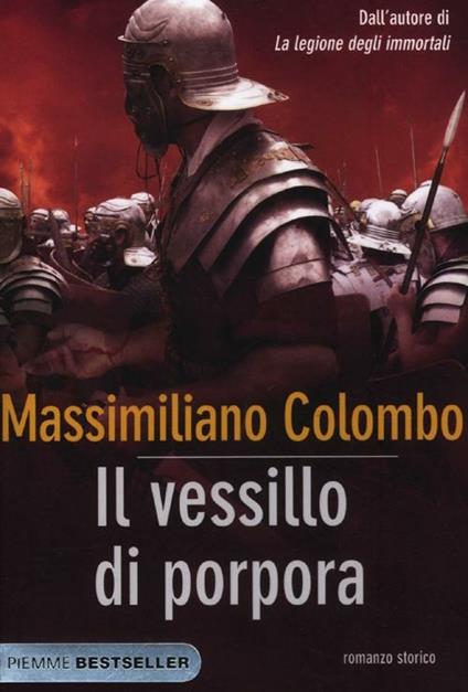 Il vessillo di porpora - Massimiliano Colombo - copertina