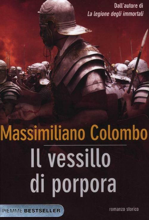 Il vessillo di porpora - Massimiliano Colombo - copertina