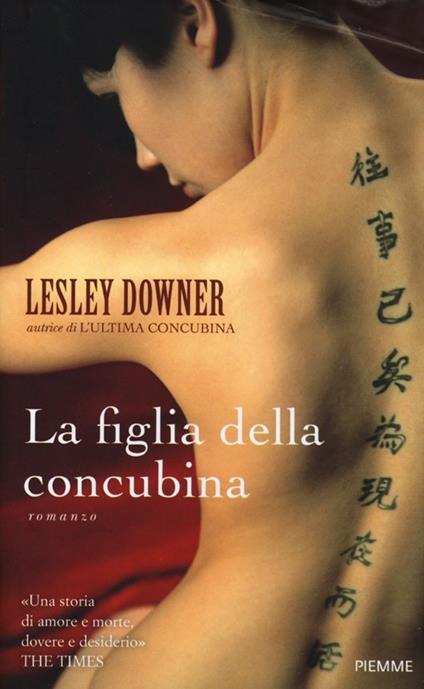 La figlia della concubina - Lesley Downer - copertina