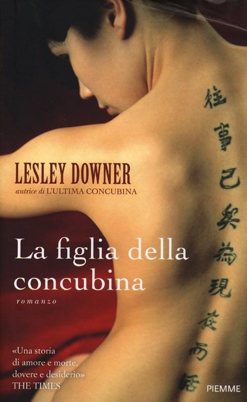 La figlia della concubina - Lesley Downer - copertina