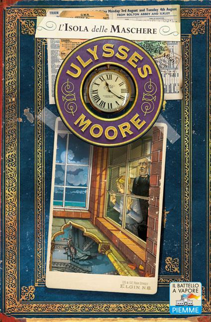 L' isola delle maschere - Ulysses Moore - copertina