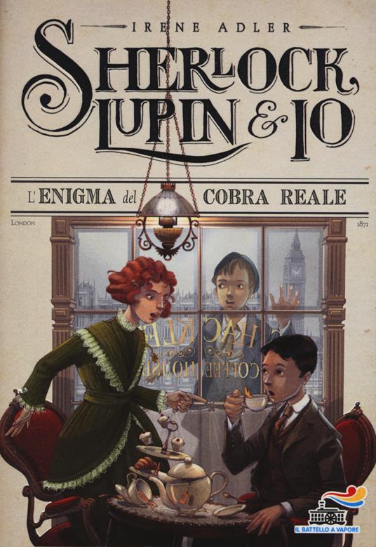 L' enigma del Cobra Reale - Irene Adler - copertina