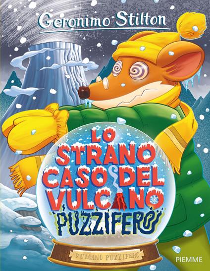 Lo strano caso del vulcano Puzzifero - Geronimo Stilton - copertina
