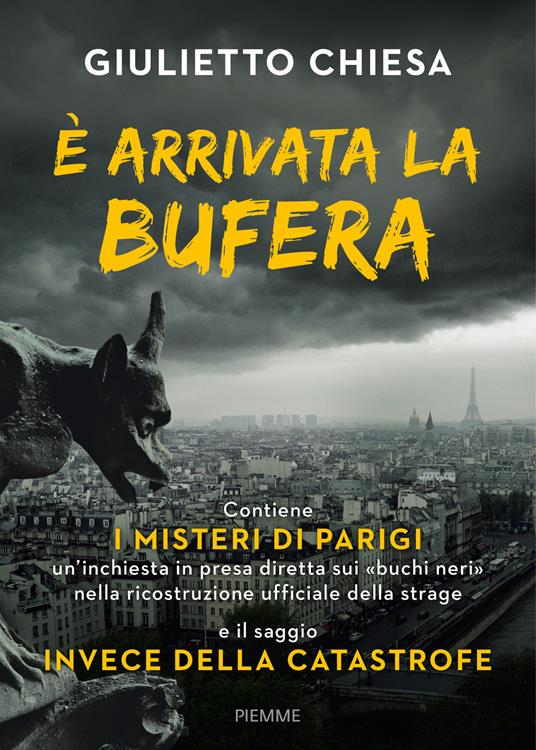 È arrivata la bufera - Giulietto Chiesa - copertina