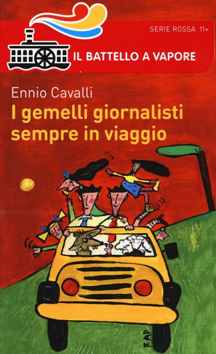 I gemelli giornalisti sempre in viaggio - Ennio Cavalli - copertina