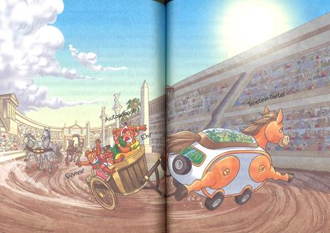 Super banchetto nell'antica Roma. In vacanza nel Tempo. Ediz. illustrata - Geronimo Stilton - 4