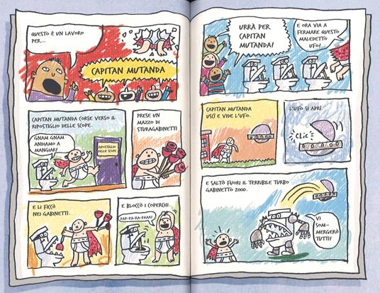 Capitan Mutanda e l'attacco dei Gabinetti Parlanti - Dav Pilkey - 2