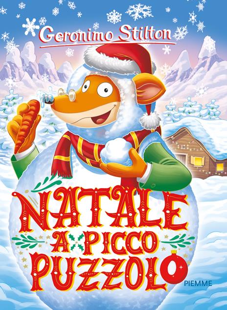 Natale a Picco Puzzolo. Ediz. a colori - Geronimo Stilton - copertina