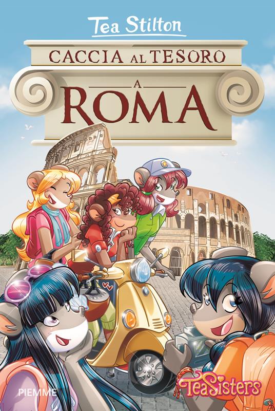 Caccia al tesoro a Roma - Tea Stilton - copertina