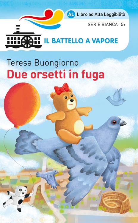 Due orsetti in fuga. Ediz. ad alta leggibilità - Teresa Buongiorno - copertina