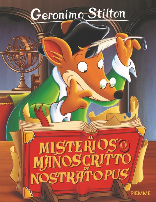 Il misterioso manoscritto di Nostratopus - Geronimo Stilton - copertina