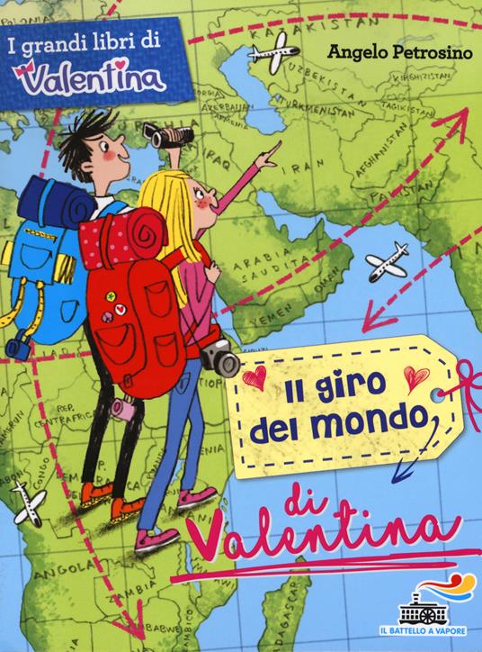 Il giro del mondo di Valentina - Angelo Petrosino - copertina