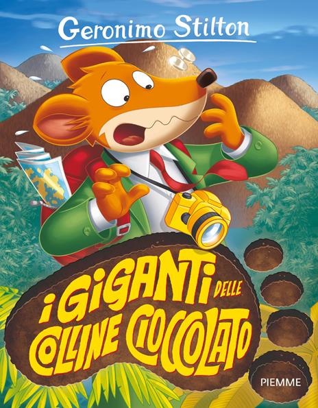 I giganti delle Colline Cioccolato - Geronimo Stilton - copertina