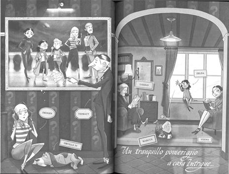 Gli Intrigue. Il mistero è un affare di famiglia. Vol. 1: Un enigma blu zaffiro - Pierdomenico Baccalario,Alessandro Gatti - 2