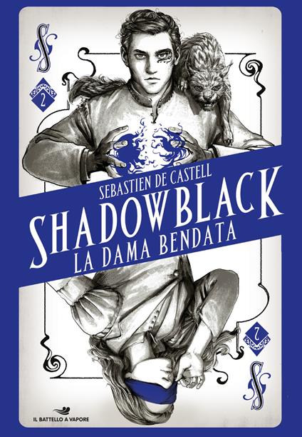La dama bendata. Shadowblack - Sebastien De Castell - copertina