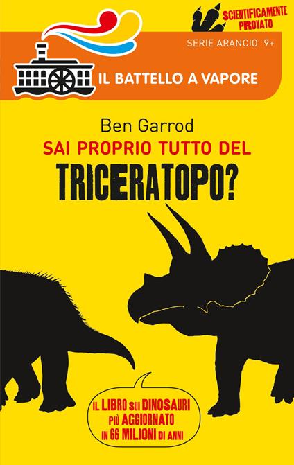 Sai proprio tutto del Triceratopo? - Ben Garrod - copertina