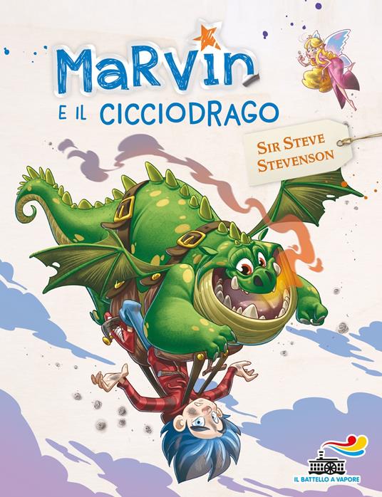 Marvin e il cicciodrago - Sir Steve Stevenson - copertina