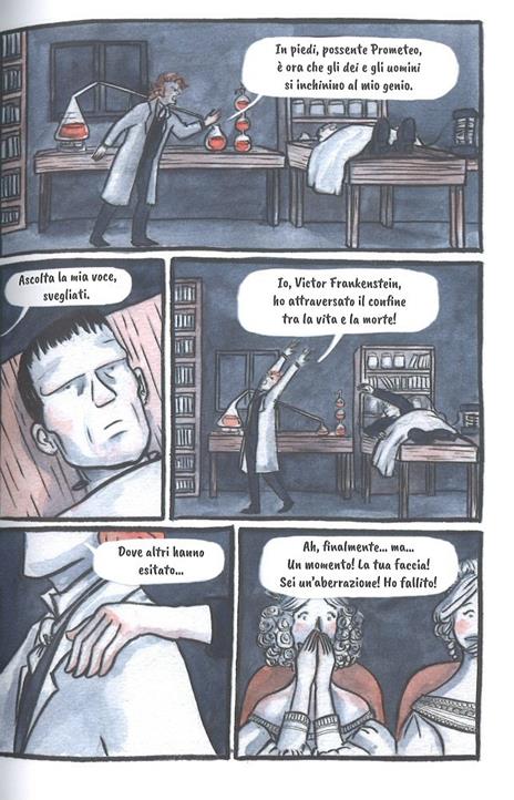 Mary Shelley e la morte del mostro - Raquel Lagartos,Julio César Iglesias - 2