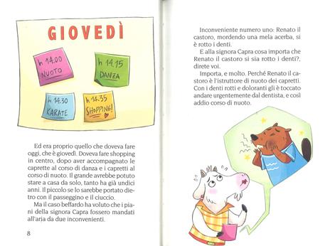 Il lupo e i sette terribili capretti. Ediz. a colori - Giuditta Campello - 3