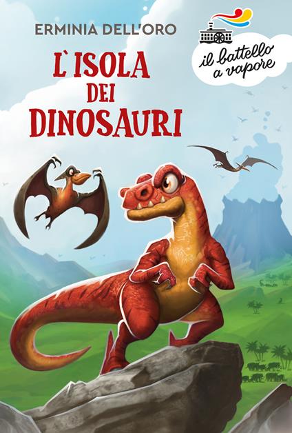L'isola dei dinosauri - Erminia Dell'Oro - copertina