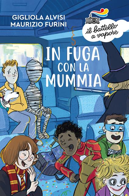 In fuga con la mummia - Gigliola Alvisi,Maurizio Furini - copertina