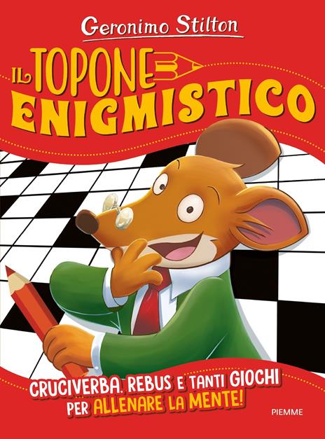 Il topone enigmistico. Ediz. illustrata - Geronimo Stilton - copertina