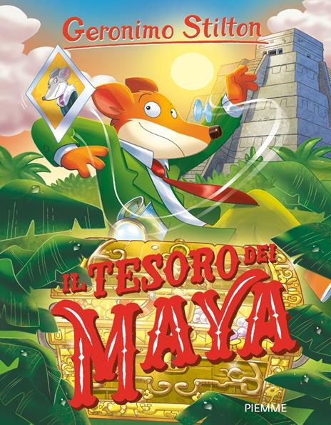 Il tesoro dei Maya - Geronimo Stilton - copertina