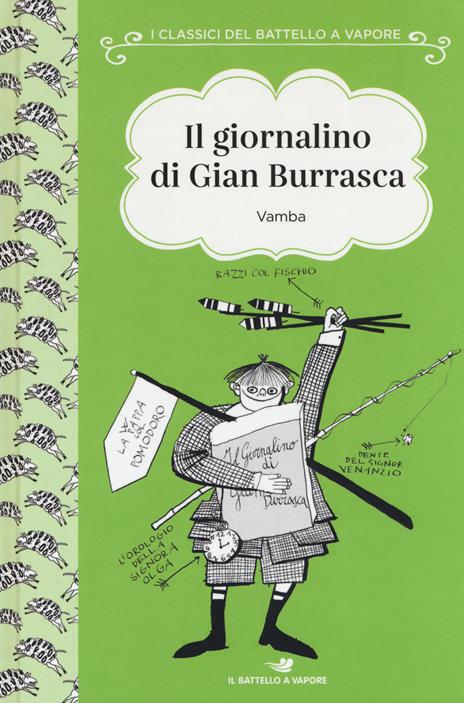 Il giornalino di Gian Burrasca. Ediz. ad alta leggibilità - Vamba - copertina