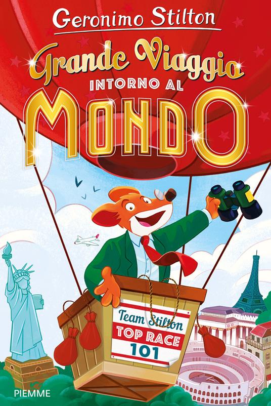 Grande viaggio intorno al mondo. Ediz. a colori - Geronimo Stilton - copertina