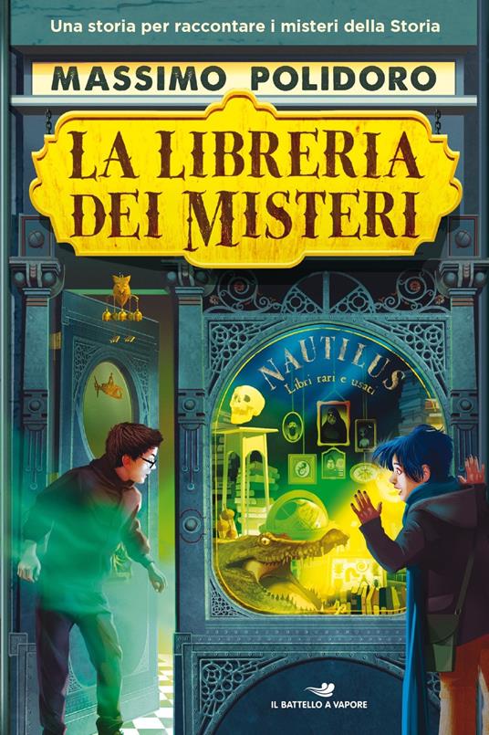 La libreria dei misteri - Massimo Polidoro - copertina