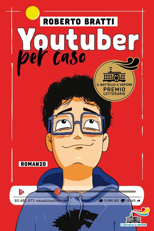 Youtuber per caso - Roberto Bratti - copertina