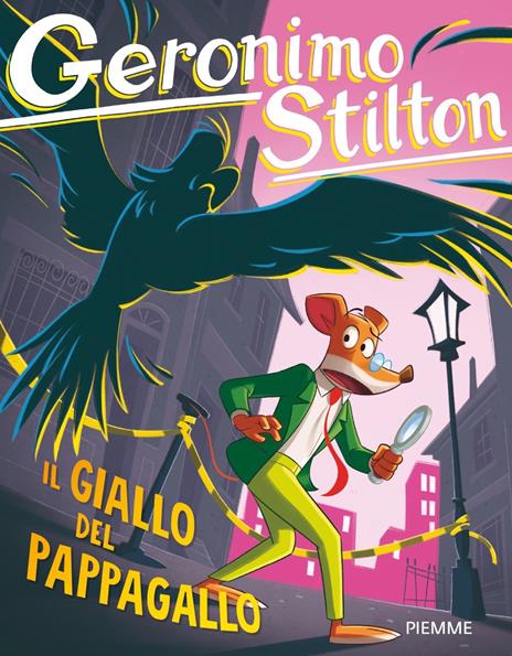 Il giallo del pappagallo - Geronimo Stilton - copertina