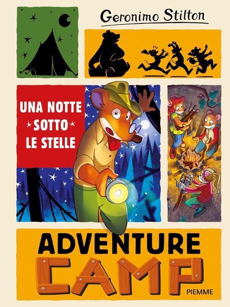 Una notte sotto le stelle - Geronimo Stilton - copertina