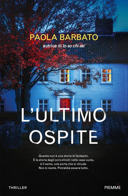 L'ultimo ospite - Paola Barbato - copertina